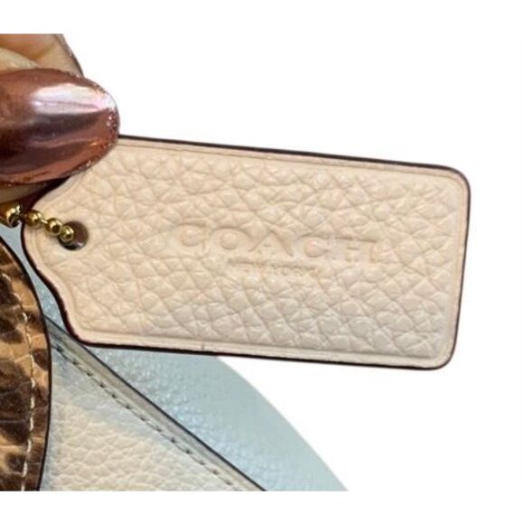LIMITED EDITION Coach Jade Messenger Patchwork - Picture 9 of 11